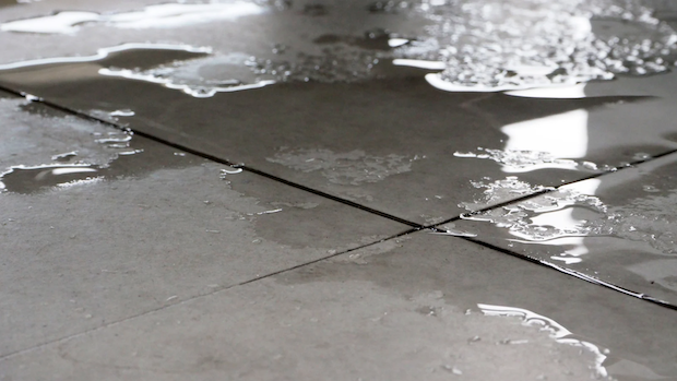 slab leak in Redding